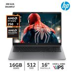 Laptop HP 200 G2a Ryzen 7 16GB RAM 512GB SSD WUXGA especificaciones