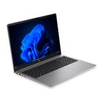 Laptop HP 200 G2a Ryzen 7 16GB RAM 512GB SSD WUXGA plateado frontal oblicuo