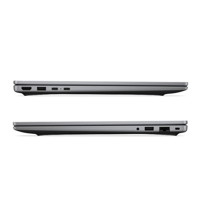Laptop HP 200 G2a Ryzen 7 16GB RAM 512GB SSD WUXGA plateado lateral