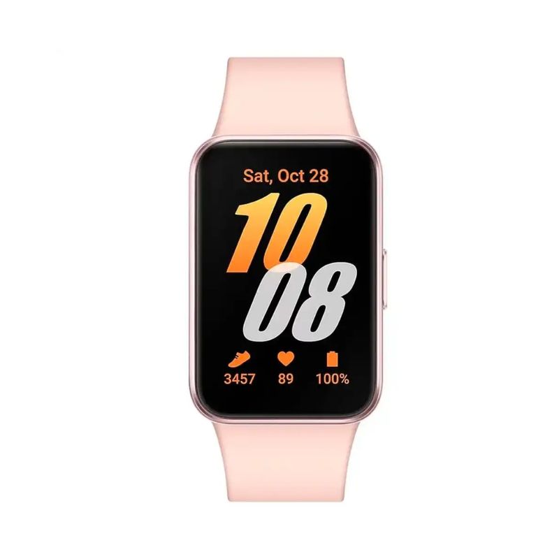 Samsung Galaxy Fit 3 Smart Band AMOLED 1.6 Rosado 13 días frontal