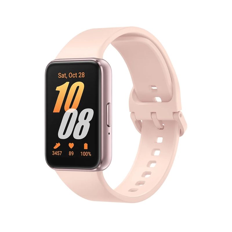 Samsung Galaxy Fit 3 Smart Band AMOLED 1.6 Rosado oblicuo 13 días frontal