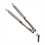 Alisadora BaBylissPRO Optima 3000 Pink Nano Titanium 465°F placas abiertas