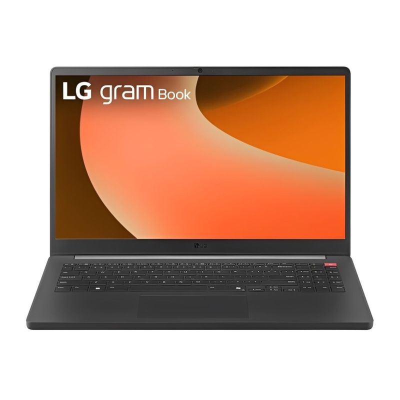 Laptop LG gram Book 15 Core Ultra 7 512GB SSD táctil negro frontal