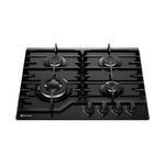 Encimera Electrolux KE4CB 4 hornillas 60 cm vidrio templado frontal