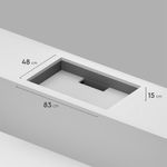 Encimera Electrolux KE5DT 5 hornillas 90 cm vidrio templado características