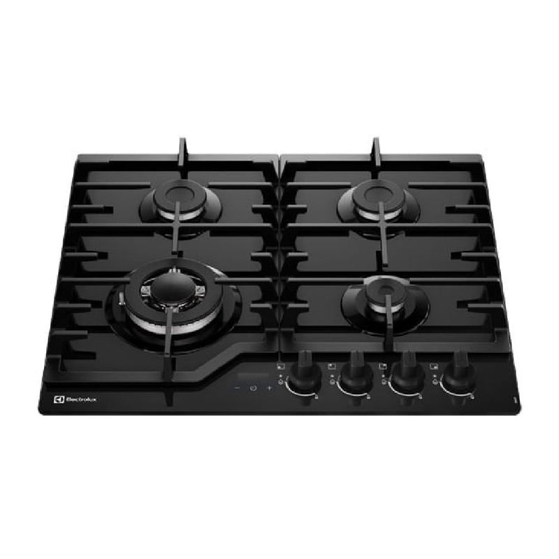 Encimera Electrolux KE4CT 4 hornillas 60 cm vidrio templado frontal