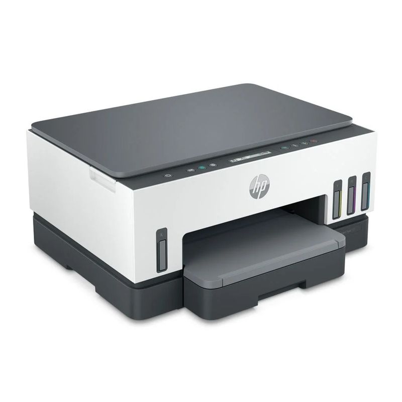 Impresora HP Smart Tank 720 multifuncional Wi-Fi dúplex diagonal