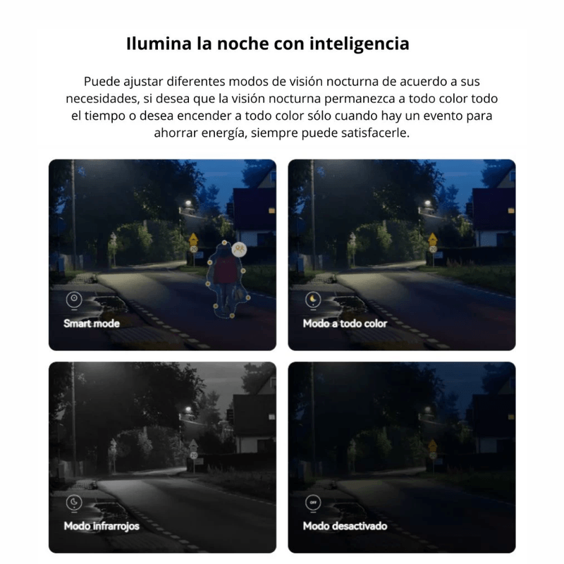 Cámara IMOU Cruiser SC 5MP 3K Wi-Fi 360° IP66 y SD 64GB visión nocturna
