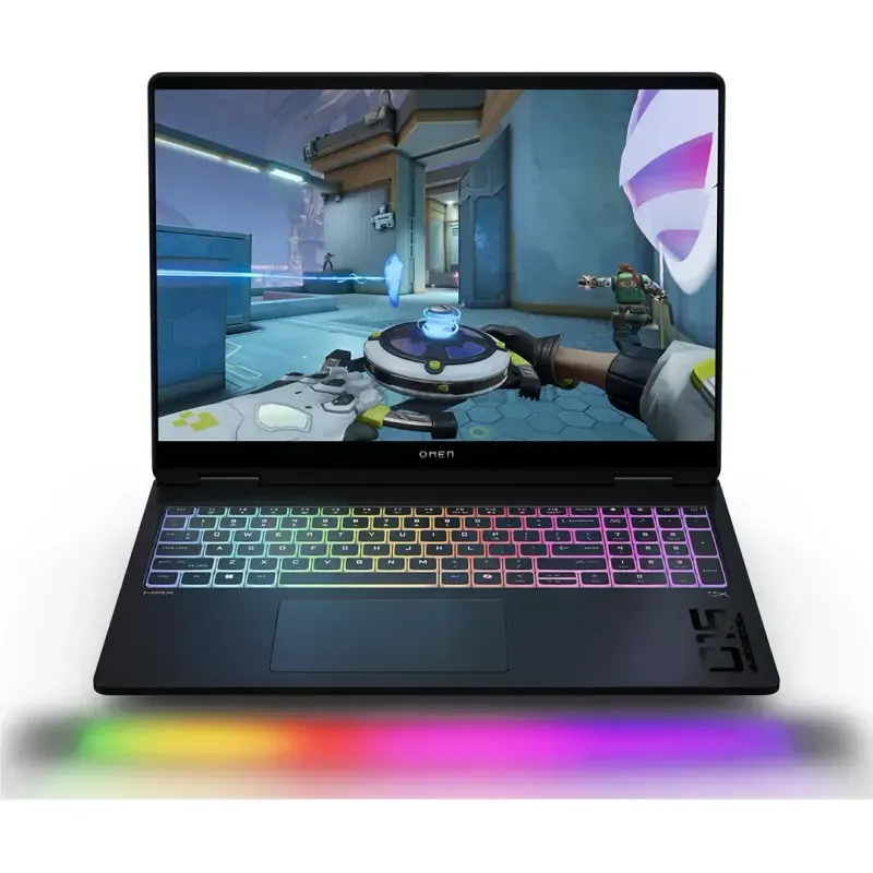 Laptop gamer HP Omen Max 16 Ryzen AI 9 RTX 5070 Ti 240 Hz colores