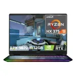 Laptop gamer HP Omen Max 16 Ryzen AI 9 RTX 5070 Ti 240 Hz frontal