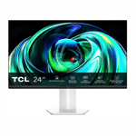 Monitor TCL 24G54 23.8 VA Mini LED FHD 100Hz 5ms blanco frontal
