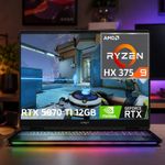 Laptop gamer HP Omen Max 16 Ryzen AI 9 RTX 5070 Ti 240 Hz calidad