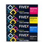 Kit de tóner Fivex 215A CMYK para HP M155a M182nw M183fw frontal
