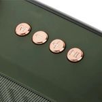 Parlante Oppo BS-32D bluetooth verde hasta 10 horas reproducción verde vista botones