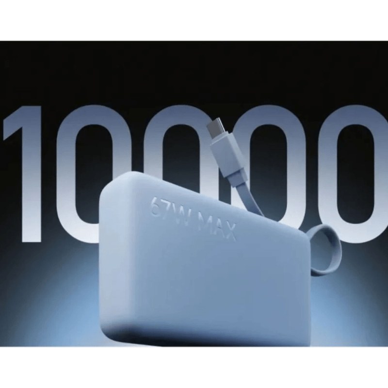 Power bank Xiaomi PB100DPW 10000 mAh 67 W cable USB-C capaidad