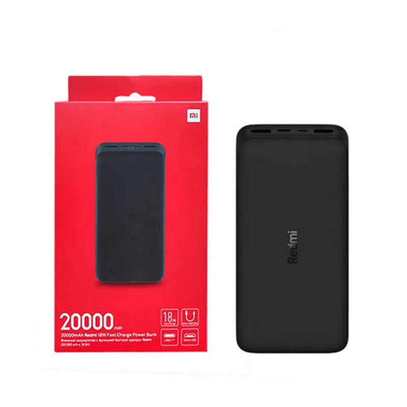 Power bank Redmi PB200LZM 20000 mAh 18 W doble USB-A negro empaque