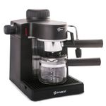 Cafetera Imaco IECM5B espresso 5 bares 4 tazas 670 W negra diagonal