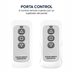 Ecran Evox eléctrico retráctil 100" 4:3 fibra de vidrio control remoto
