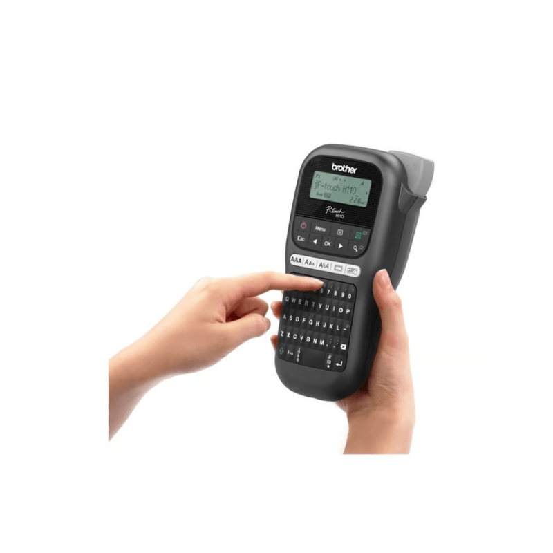 Rotuladora Brother PTH110BK 12 mm 180 dpi con QWERTY} beneficios