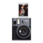 Cámara Fujifilm Instax Mini Instantánea negro frontal