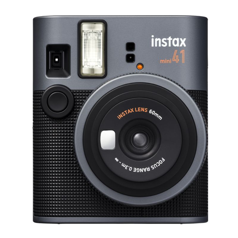 Cámara Fujifilm Instax Mini Instantánea negro frontal