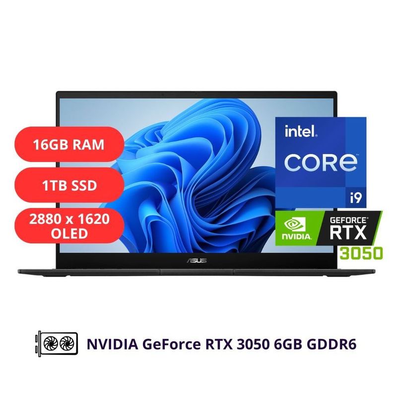Laptop Asus Q540VJ 15.6 Core i9 16GB 1TB SSD RTX 3050 6GB beneficios