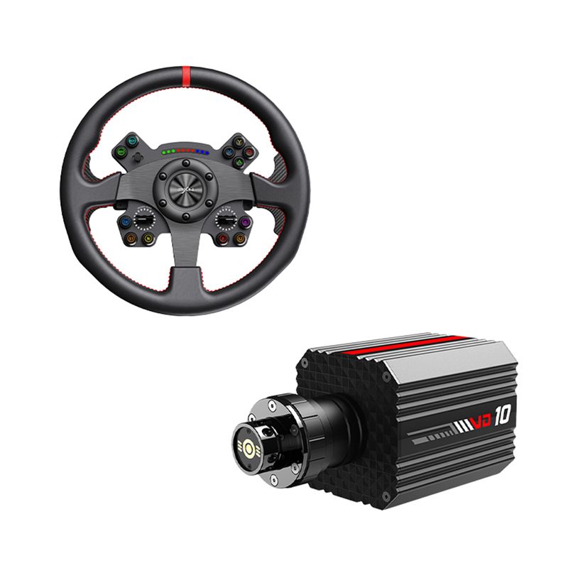 Volante PXN VD10 CS Direct Drive 10 Nm Force Feedback PC características