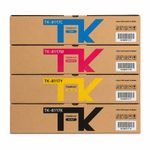 Kit de tóner Fivex TK-8117 CMYK compatible con Kyocera frontal