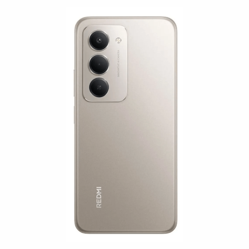 Celular Xiaomi Redmi 15 5G 256GB 8GB RAM IP64 Gris Titanio posterior