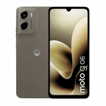 Celular Motorola Moto G06 256GB 4GB RAM cámara 50MP café frontal