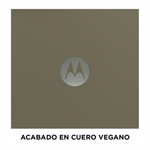 Celular Motorola Moto G06 256GB 4GB RAM cámara 50MP café acabado cuero vegano