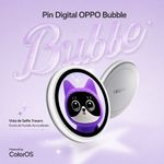 Visor inteligente Oppo Bubble 1.7" Wi-Fi, Bluetooth e IP54 dorsal4 calidad