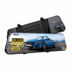 Cámara AZDOME PG17 Max espejo 4K GPS Wi-Fi negro frontal
