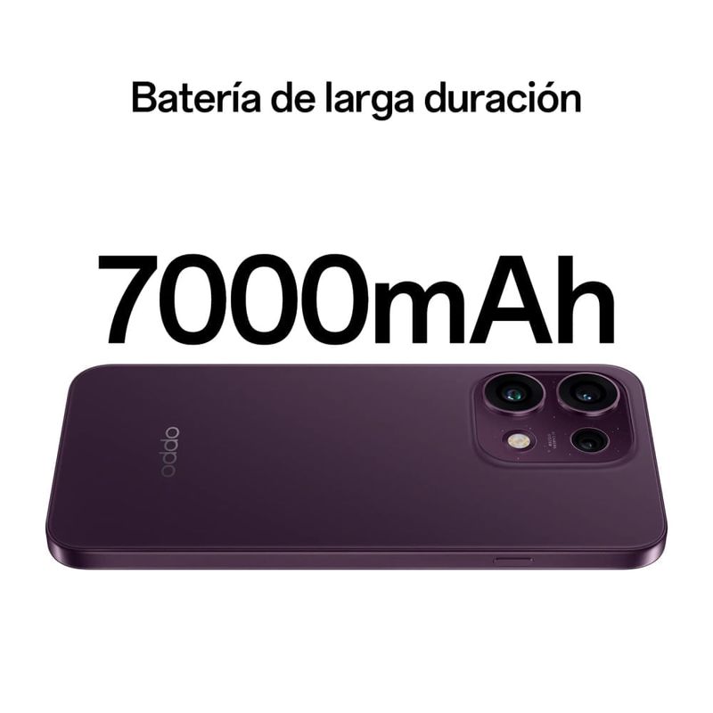 OPPO Reno16 F 5G 256GB + Bubble + Enco Buds batería