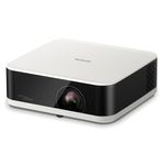 Proyector Epson EF-61 Full HD 700 lúmenes Google TV frontal oblicuo