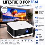Proyector Epson EF-61 Full HD 700 lúmenes Google TV característica