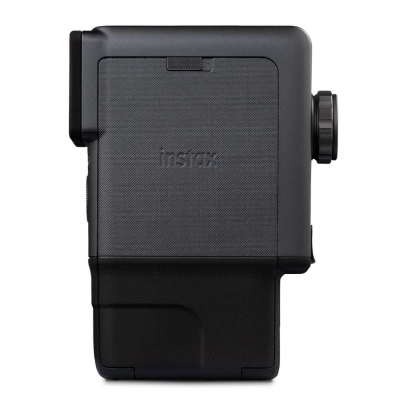 Cámara Fujifilm Instax Mini Evo Cinema Bluetooth negro lateral