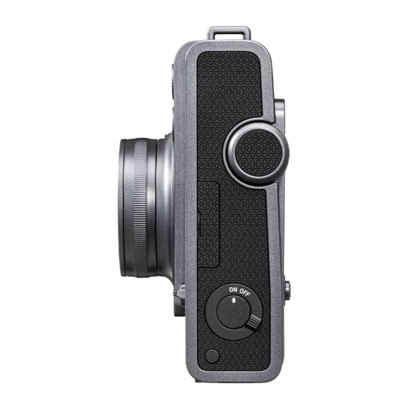 Cámara instantánea Fujifilm Instax Wide Evo Hybrid Bluetooth Pantalla LCD Negro lateral