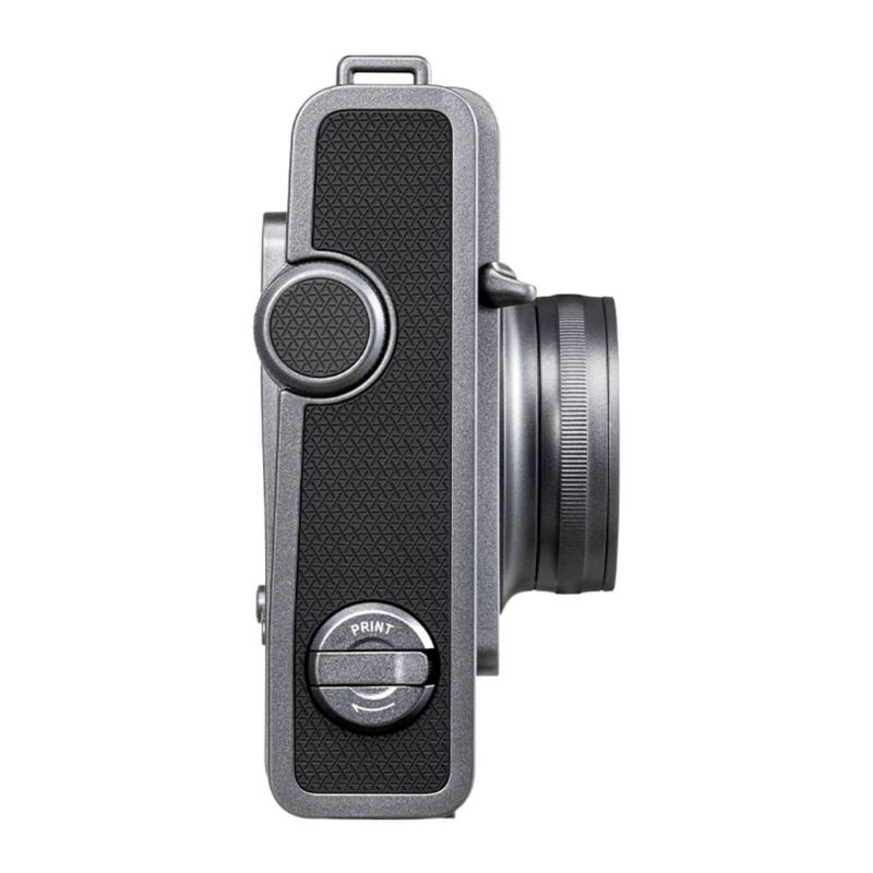 Cámara instantánea Fujifilm Instax Wide Evo Hybrid Bluetooth Pantalla LCD Negro lateral