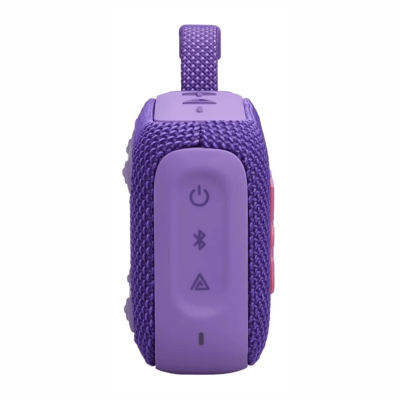Parlante JBL GO 4 Bluetooth 4.2 W RMS IP67 hasta 7 h morado controles