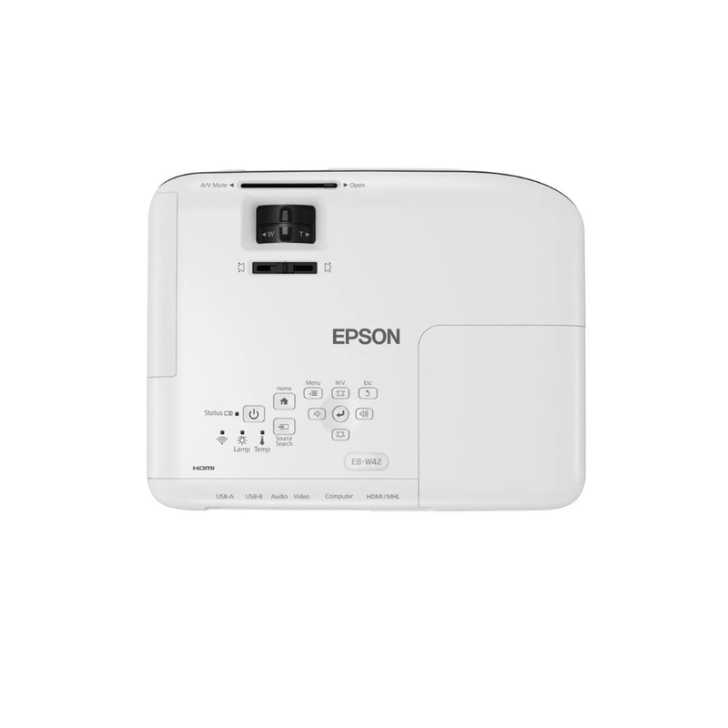 Proyector Epson PowerLite W52+ WXGA 4000 lúmenes Wi-Fi superior