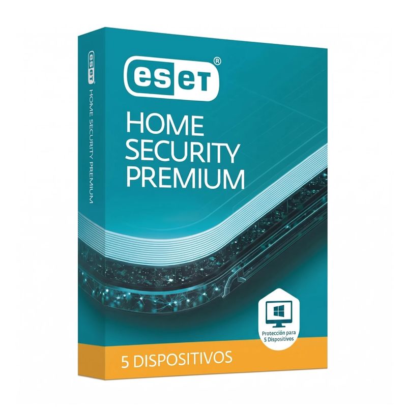 Licencia Eset Home Security Premium 5 Dispositivos