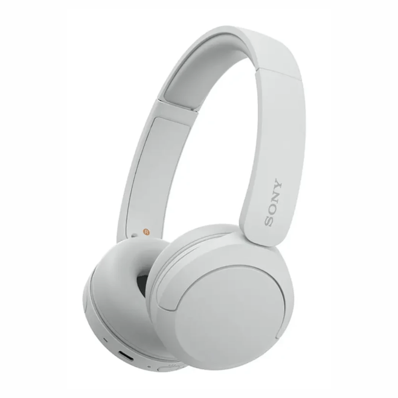 Audífonos Sony WH-CH520 Bluetooth 5.2 hasta 50 h blanco oblicuo