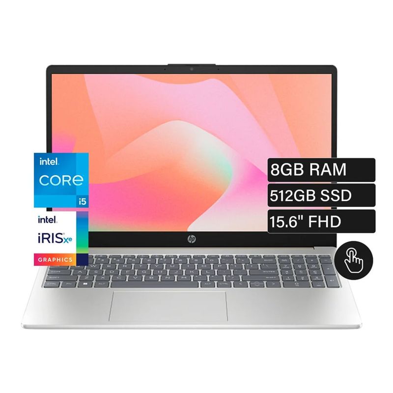 Laptop HP 15-FD0152LA 15.6" Core i5 8GB RAM 512GB SSD características