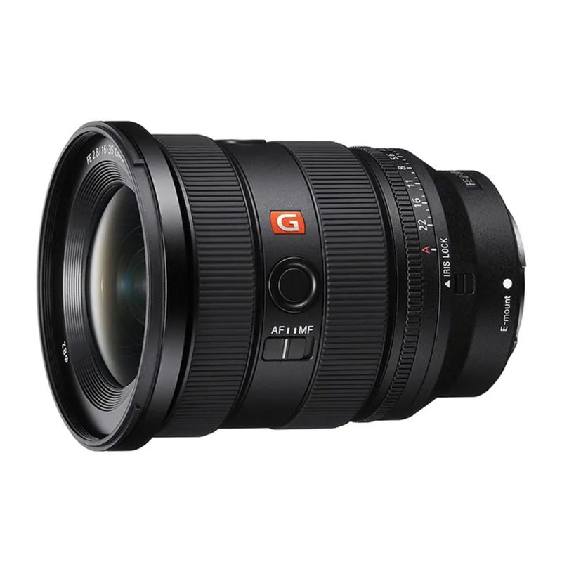 Lente Sony Zoom Gran Angular FE 16-35mm F2.8 GM II Full Frame lateral