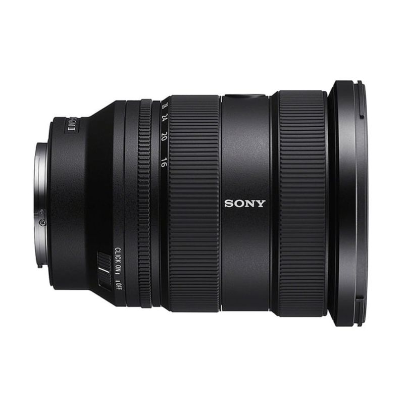 Lente Sony Zoom Gran Angular FE 16-35mm F2.8 GM II Full Frame lateral
