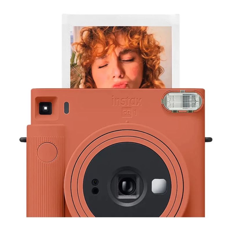 Cámara instantánea Fujifilm Instax Square SQ1 Terracota Orange frontal
