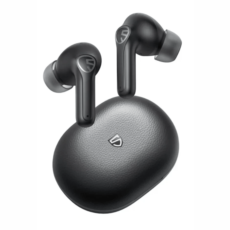 Audífonos SoundPEATS T3 Pro ANC IPX4 28 h negro estuche de carga