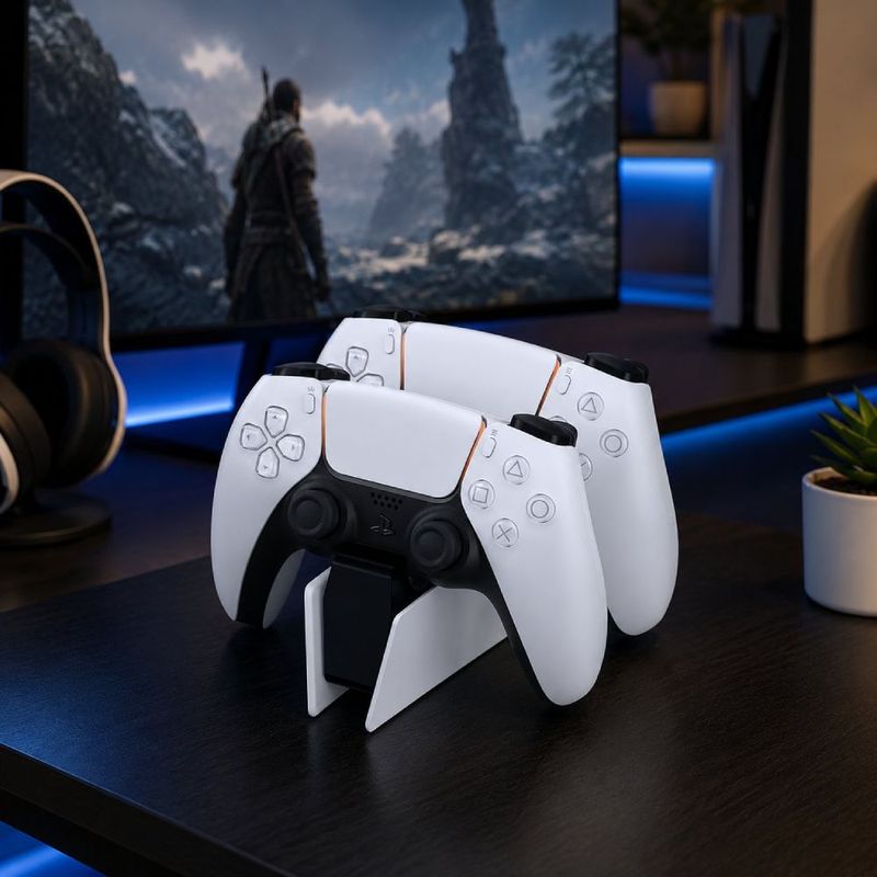 Estación de carga Sony DualSense para PS5, 2 controles garantía