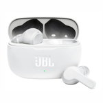Audífonos JBL Wave 200TWS Bluetooth IPX2 20 h blanco frontal